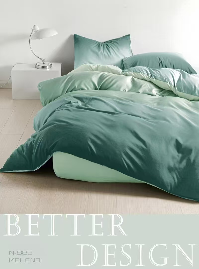 image36 Zöld Ombre Ágyneműhuzat Szett – Modern 3, 4, 6 és 7 Részes Garnitúra - Image 1